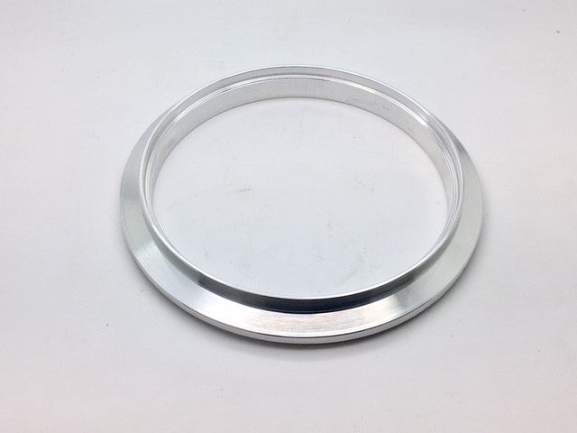 Aluminum Vband Flange, Male, 3.0" V-band to 3.0" Tube