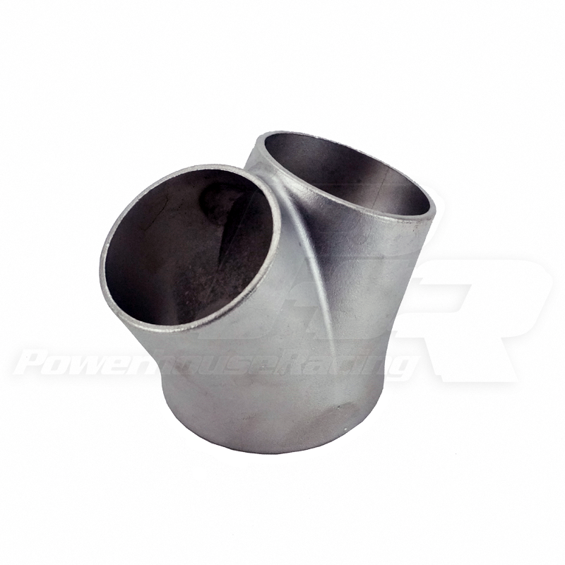 Collector -304 Stainless Steel -Cast -2" pipe SCH10 (2.16" ID) Dual Inlet -2.5" pipe SCH10 (2.64" ID) Single Outlet