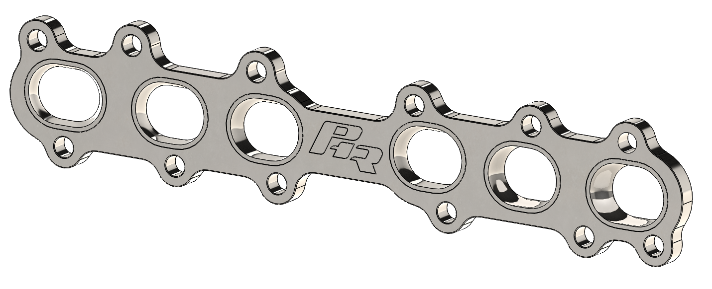 Turbo Manifold Flange, Stainless Steel, GTE, 1.50 Schedule