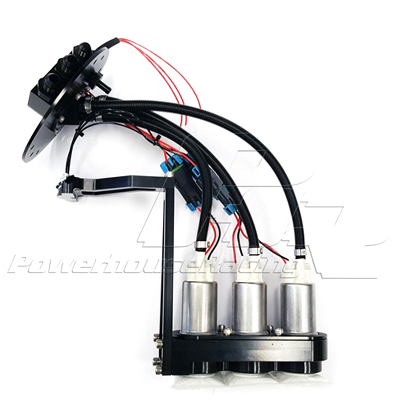 PHR Triple Walbro 400 and 525 LPH Fuel Pump Hanger for SC300