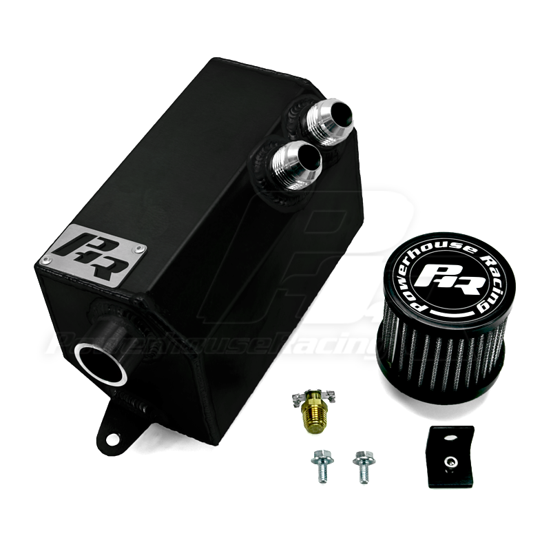 PHR Gen 2 Breather Tank for SC300 -Matte Black Finish - Matte black powder coat