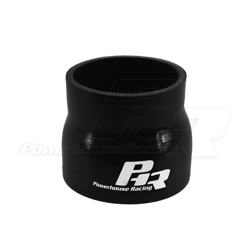 3.5" to 3.75" Silicone Reducer, Black