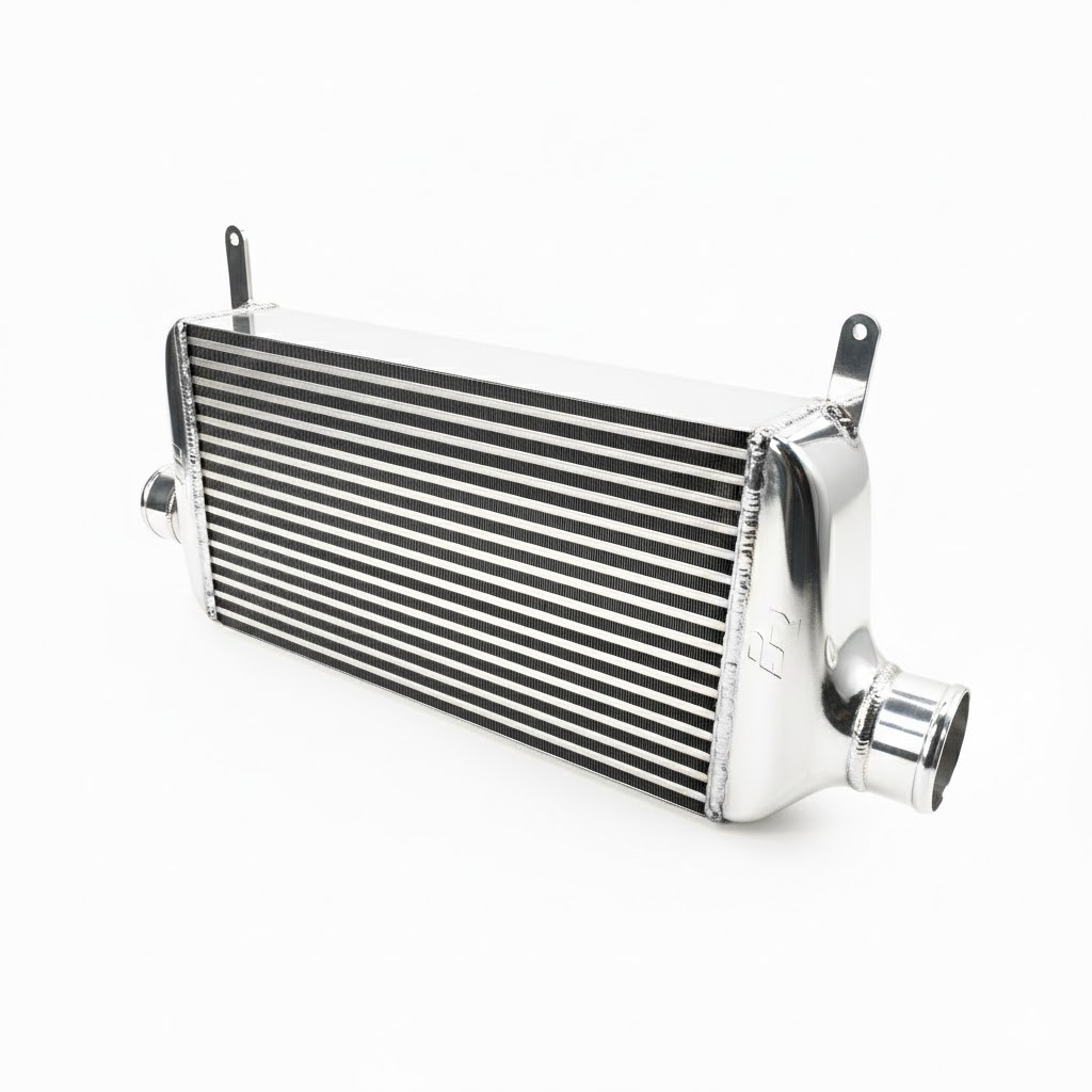 PHR 5.0" Intercooler For SC300 - Polished, Billet