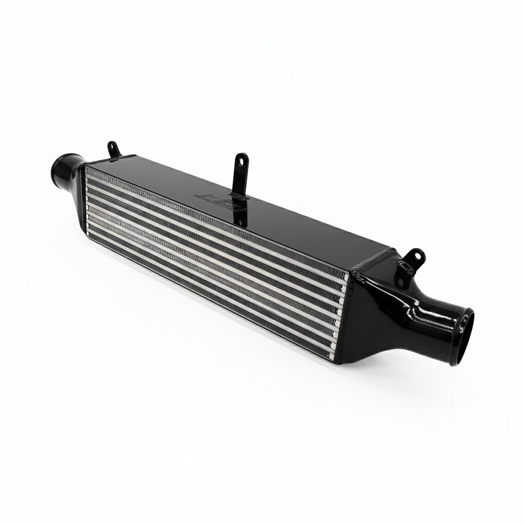 PHR 5.0", 600hp Intercooler for Lexus IS300 -Gloss Black - Gloss black powder coat