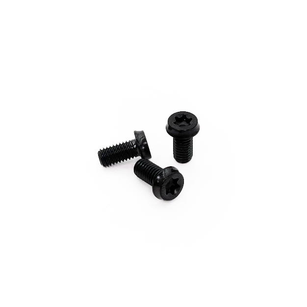 Titanium Bolt Kit for Burns Muffler - Black