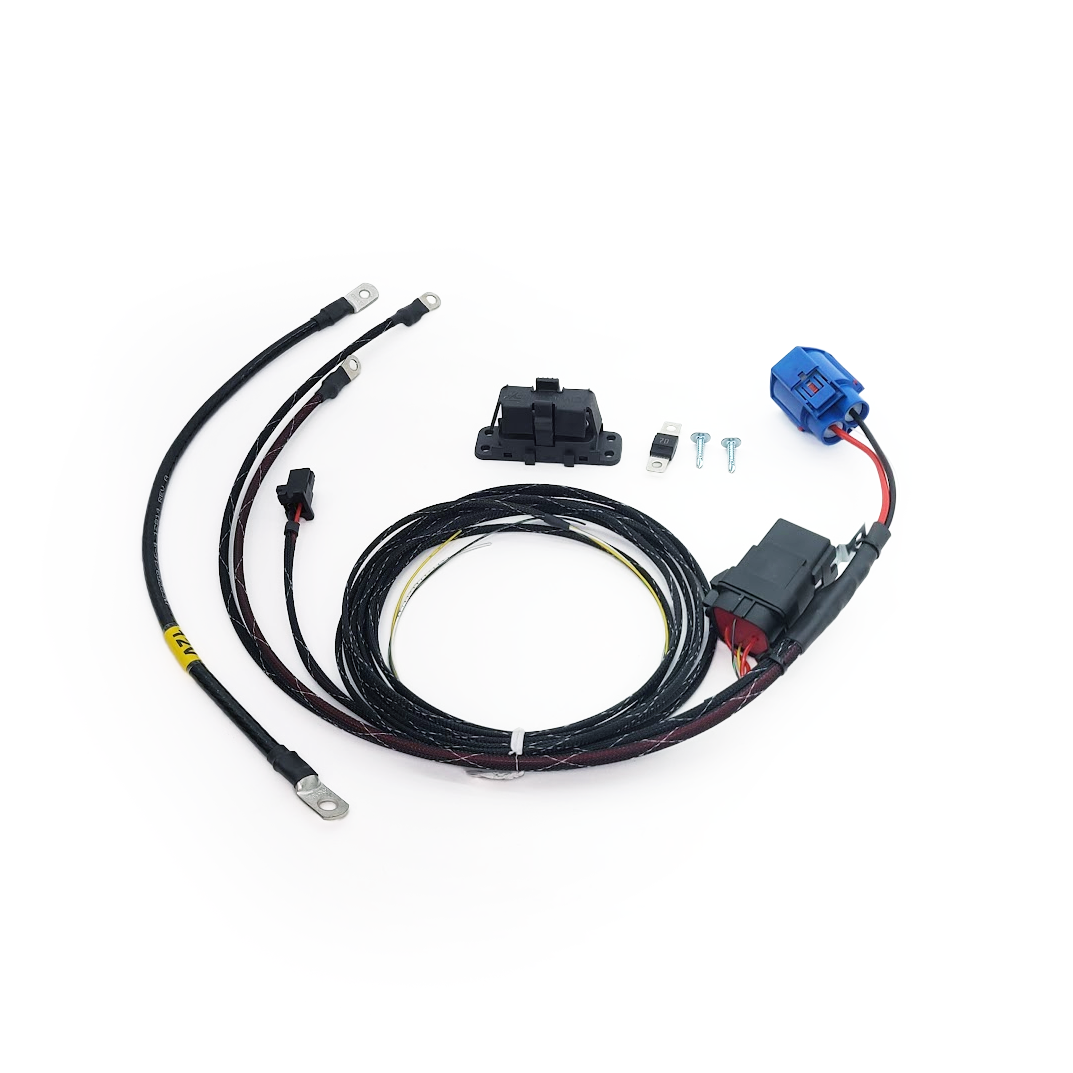 Wiring Harness for Single SPAL Brushless Fan + Auxilary Fan Kit