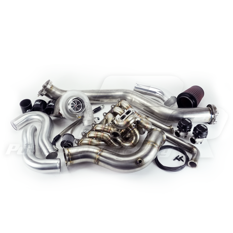PHR 1000HP S23 Turbo Kit for 1993-2002 Toyota Supra TT Kit Includes -PTE 6870 BB HP Cover Turbo w/ 1.0 Divided Housing