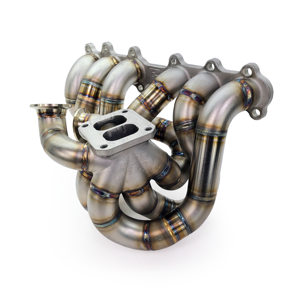 PHR S45A Turbo Manifold for 2JZ-GE - Cast, (D) Dual wastegate, Dual Gate 44, 45 or 46mm, Twin Scroll