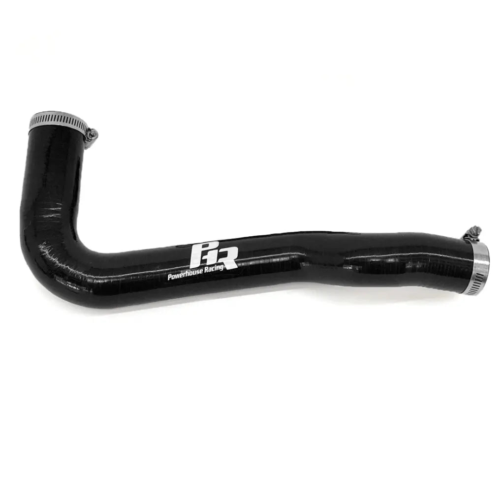 PHR Silicone Lower Radiator Hose for IS300, 2JZ-GE - When installing, you must rotate the lower waterneck. - Black
