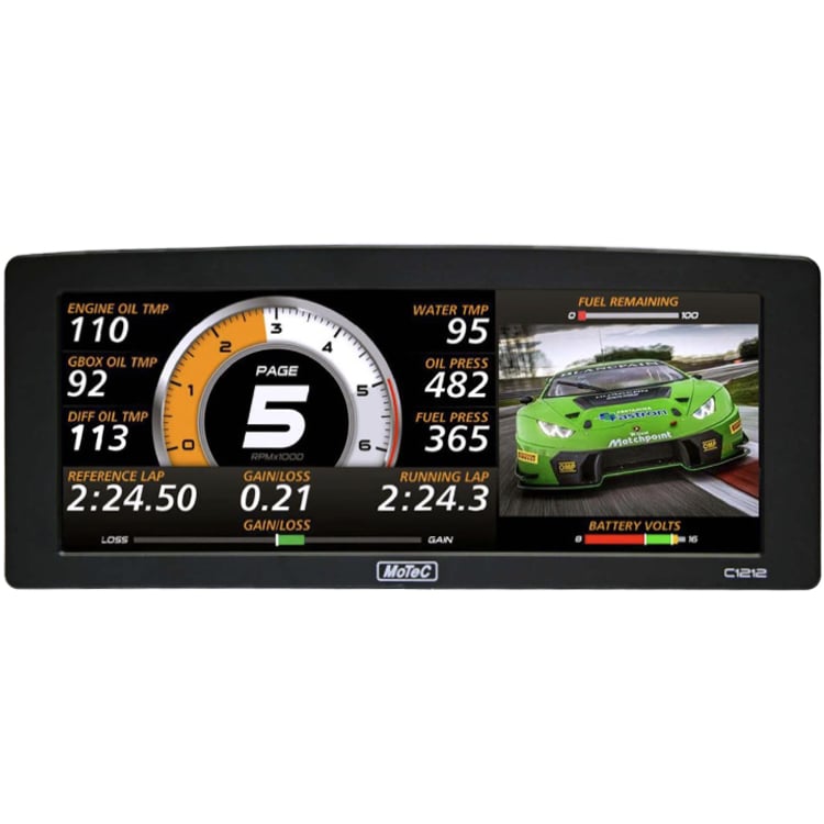 MoTec C1212 12" Color Display W/USB