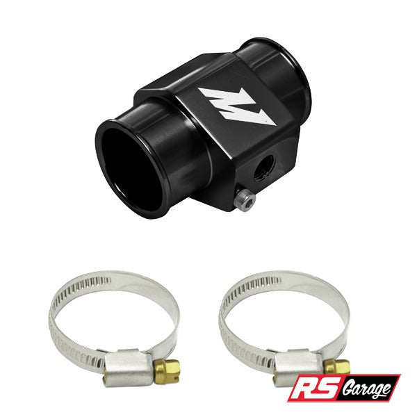 Mishimoto Black 34mm Water Temperature Sensor Adapter