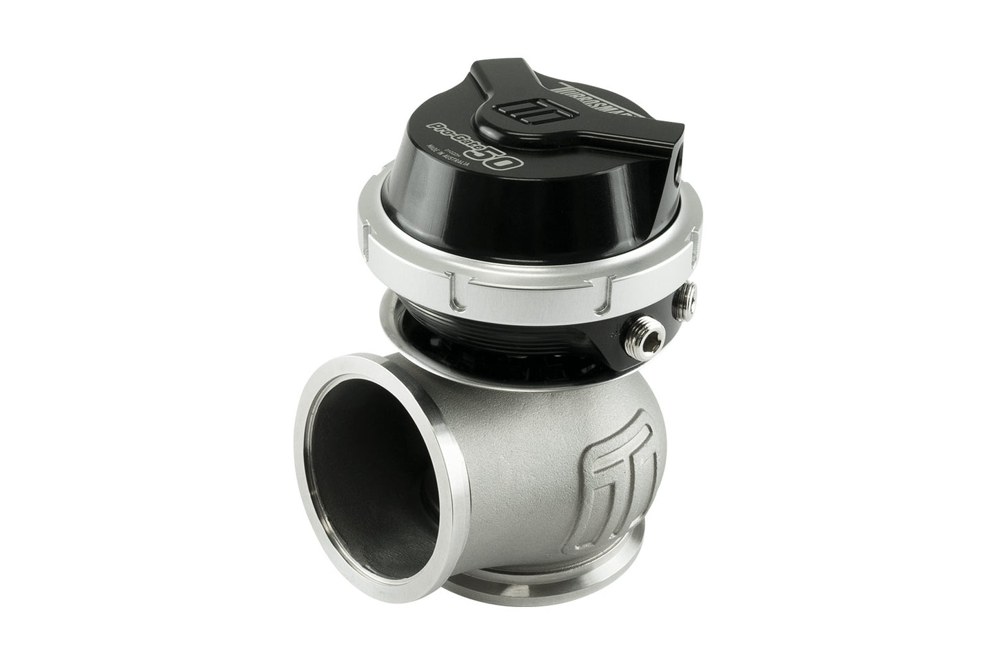 TS-0554-1002 Turbosmart Gen-V WG50 ProGate Pro-Gate 50 7psi Black 50mm External Wastegate TS-0554-1002 (Supersedes TS-0502-1002)