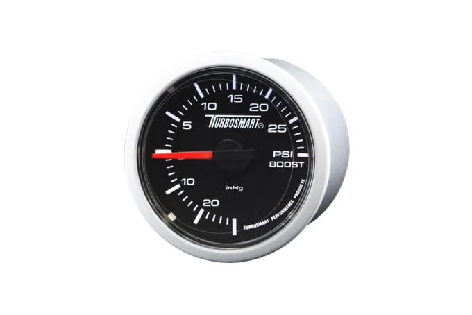 TS-0101-2023 Turbosmart Analog Boost Gauge -30in/Hg to 30psi 52mm 2 1/16 TS-0101-2023