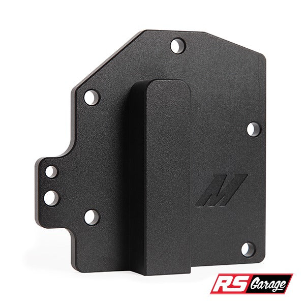 Mishimoto 2015+ Ford Mustang GT RHD Oil Cooler Block-Off Plate - Black
