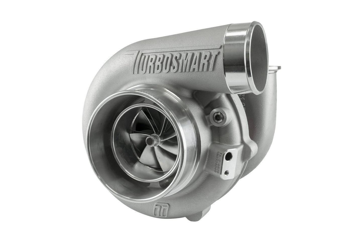 TS-2-6870B-VB107E Turbosmart TS-2 Turbocharger (Water Cooled) 6870 (Kompact) V-Band 1.07AR Externally Wastegated
