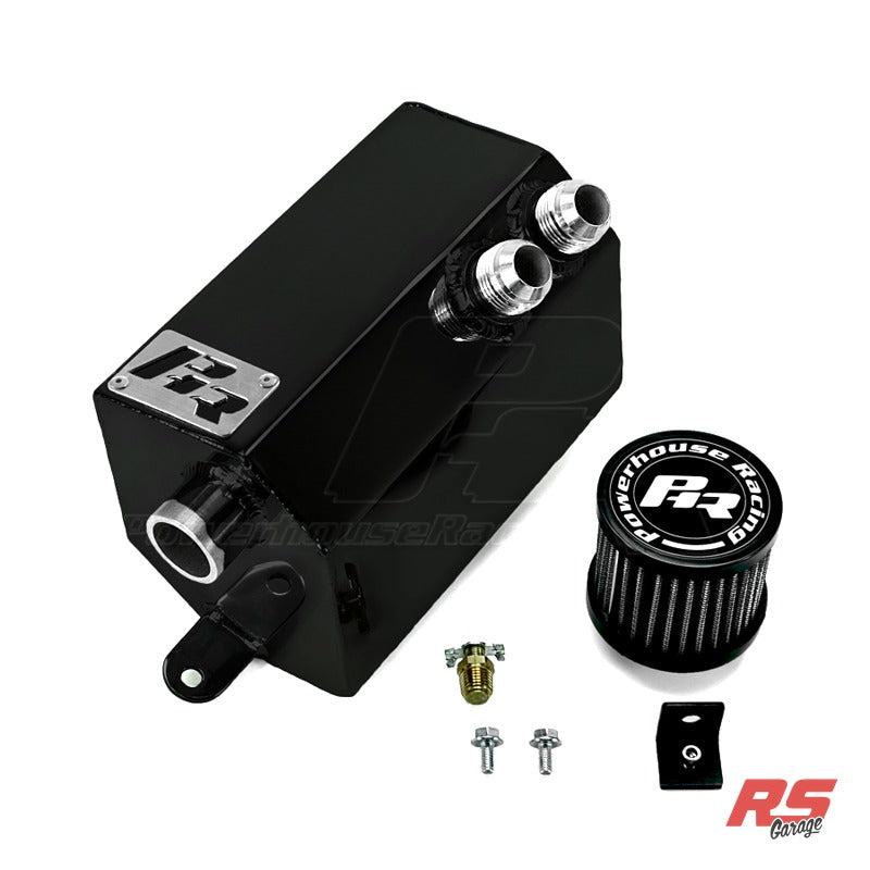 PHR Gen 2 Breather Tank for SC300 -Gloss Black Finish - Gloss black powder coat