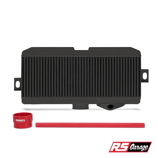 Mishimoto WRX STI 08-21 EJ257 Top Mount Black Intercooler Kit w/ Red Hoses
