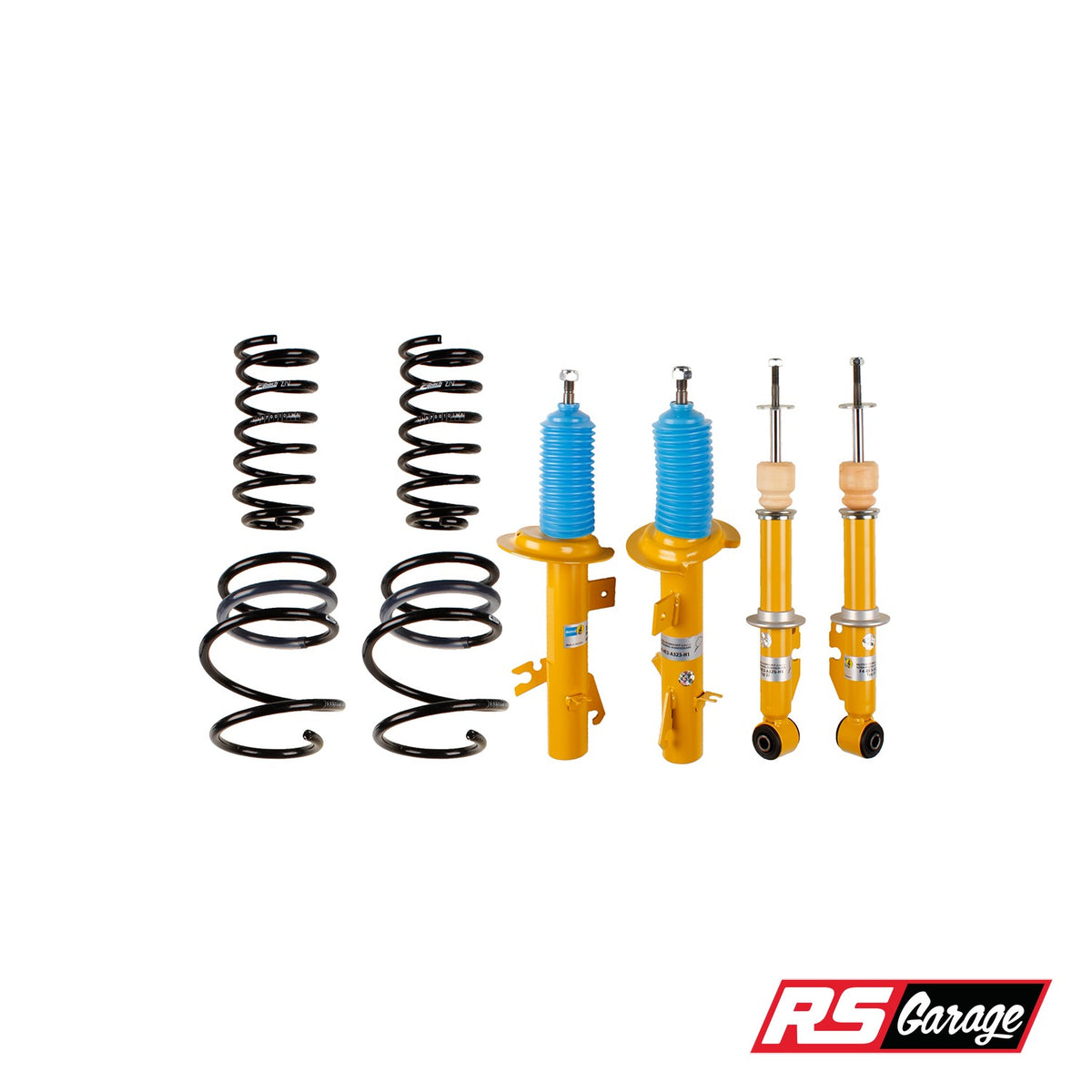 Bilstein B12 2008 Mini Cooper S Convertible Front and Rear Suspension Kit
