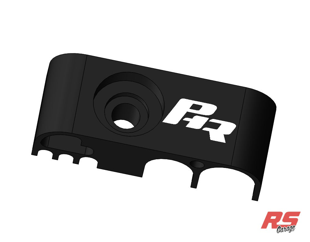 Powerhouse Racing Under-Car Fuel Line Hanger, Single Feed, Return (Single)