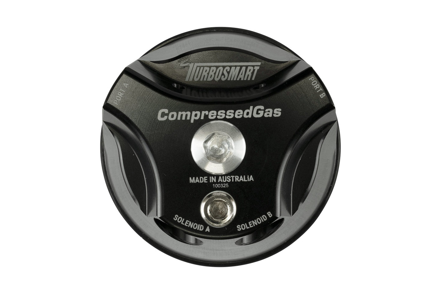 TS-0550-3167 Turbosmart GenV WG45/50 Compress Gas (Solenoid) Cap Black