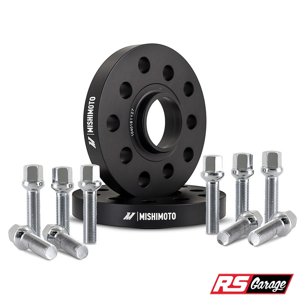Mishimoto Wheel Spacers - 5x112 - 57.1 - 20 - M14 - Black