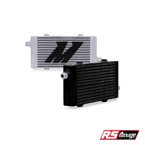 Mishimoto Universal Small Bar and Plate Cross Flow Black Oil Cooler