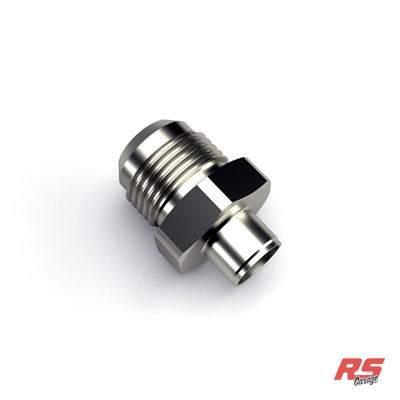 PHR -10AN Male Press-In Fitting for OEM 2JZ Valve Covers, Exhaust Side