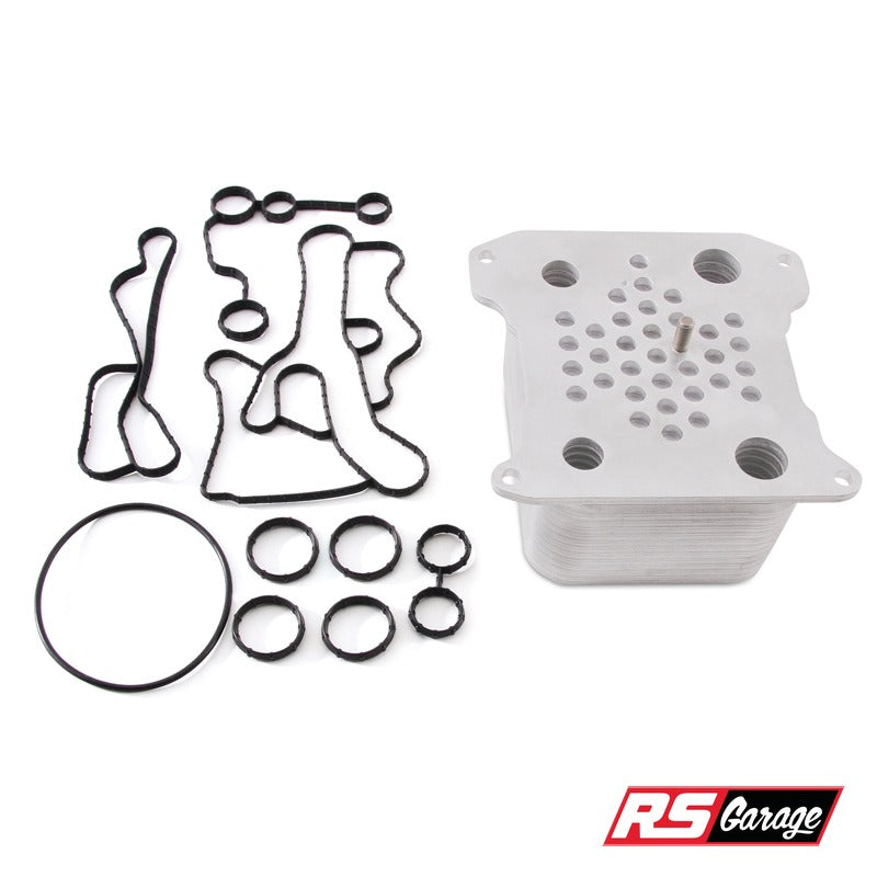 Mishimoto 08-10 Ford 6.4L Powerstroke Replacement Oil Cooler Kit
