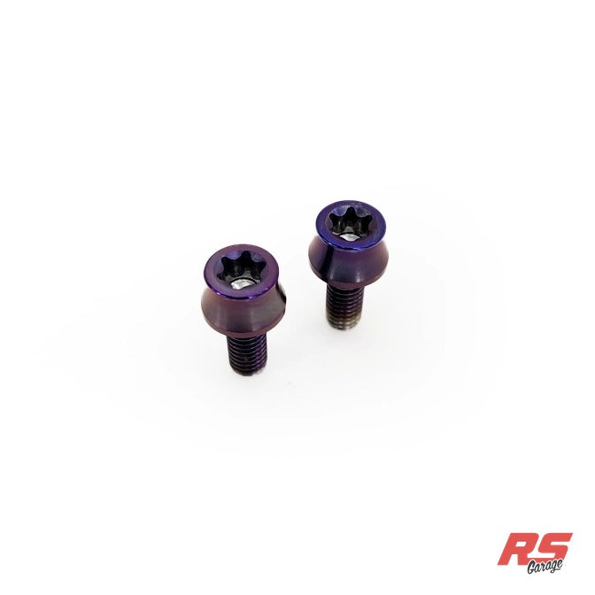 Titanium Bolt Kit for IS300 Radiator Tie Downs (Support Brackets) -Purple