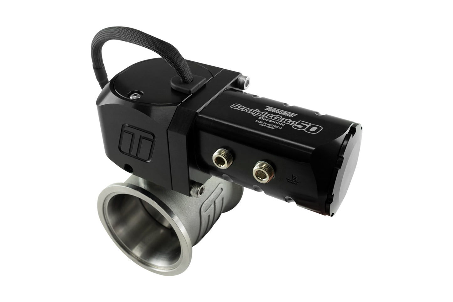 TS-0565-1002 Turbosmart Electronic StraightGate ESG50 50mm 1.97 inch External Wastegate Black