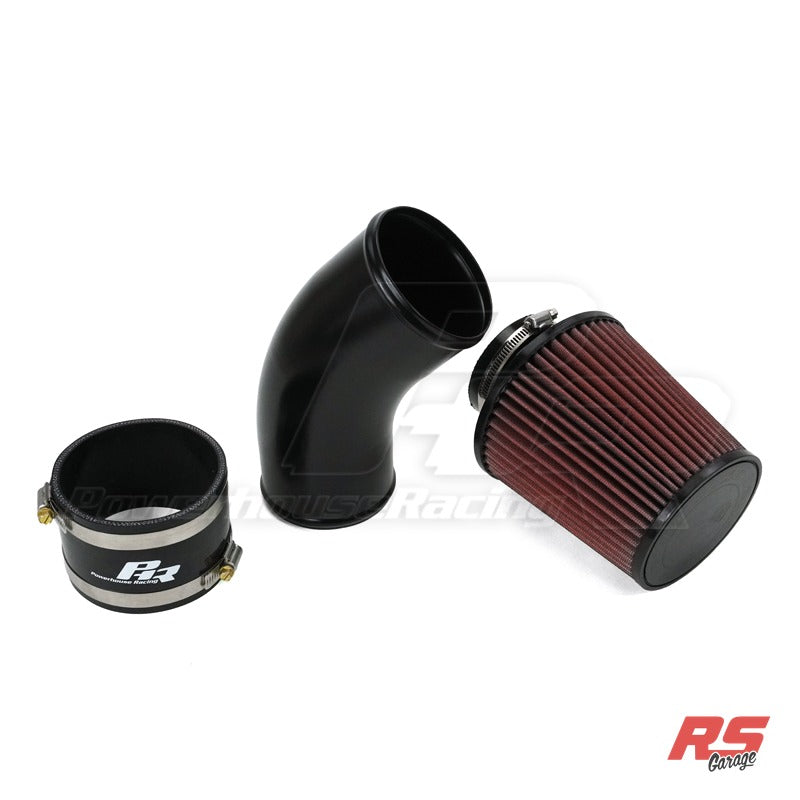 PHR 4" Intake Kit for Single Turbo -Matte black powder coat