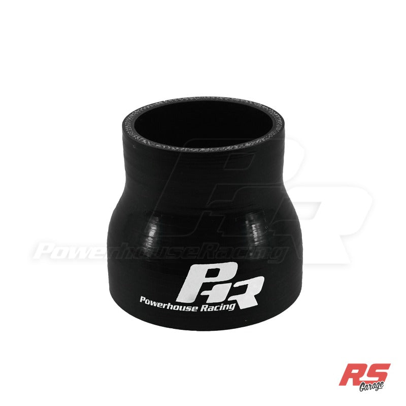 2.50" to 3.25" ID Silicone Reducer, Gloss Black
