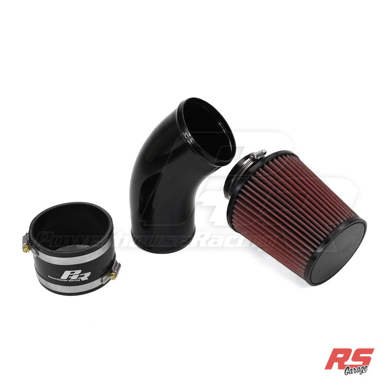 PHR 4" Intake Kit for Single Turbo -Gloss black powder coat