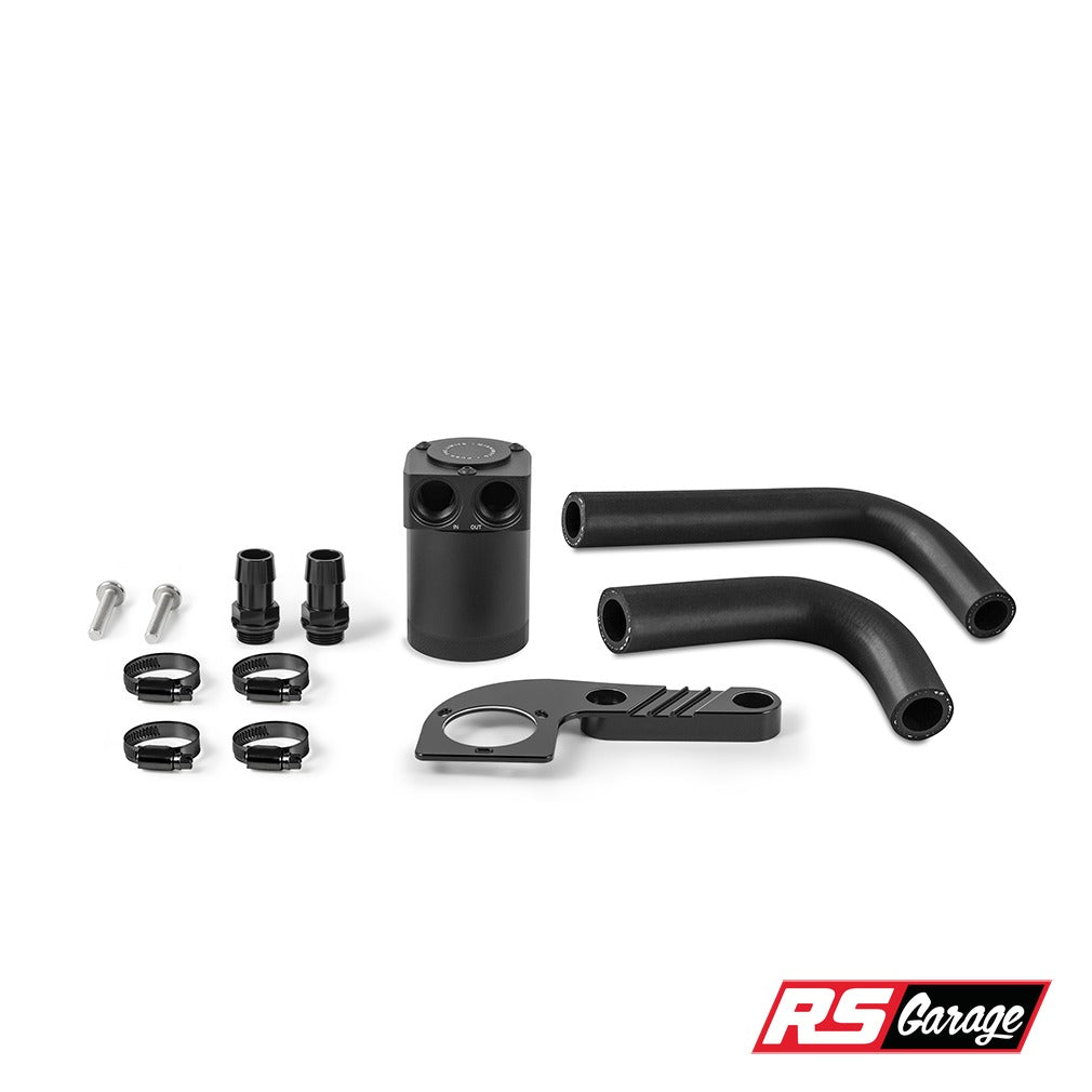 Mishimoto 15-20 BMW F8X M3/M4 Baffled Oil Catch Can - Black Sapphire