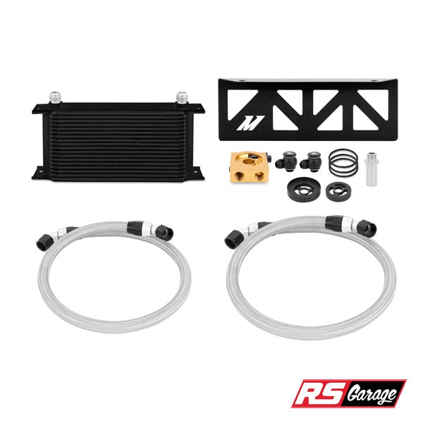 Mishimoto Thermostatic Oil Cooler Kit Black 2013+ Subaru BRZ Scion FR-S
