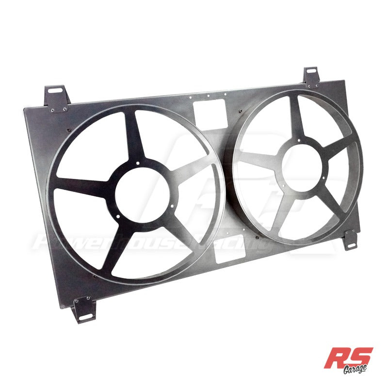 PHR IS300 Fan Kit for 93-98 Supra -Raw finish