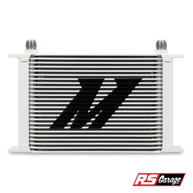 Mishimoto Universal 25 Row Oil Cooler Kit - White