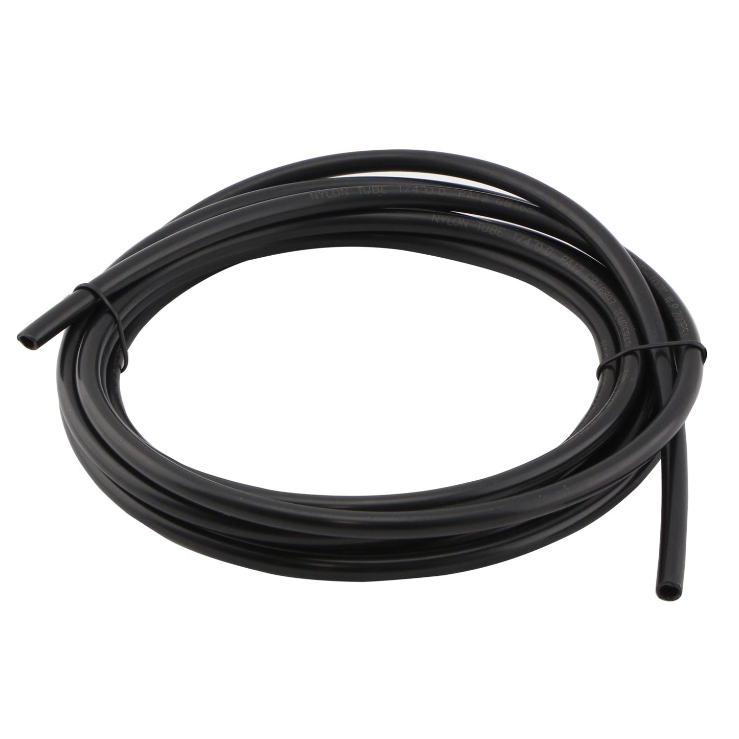 TS-0550-3056 Turbosmart 1/4" Nylon Pushloc Tubing Black - 3m