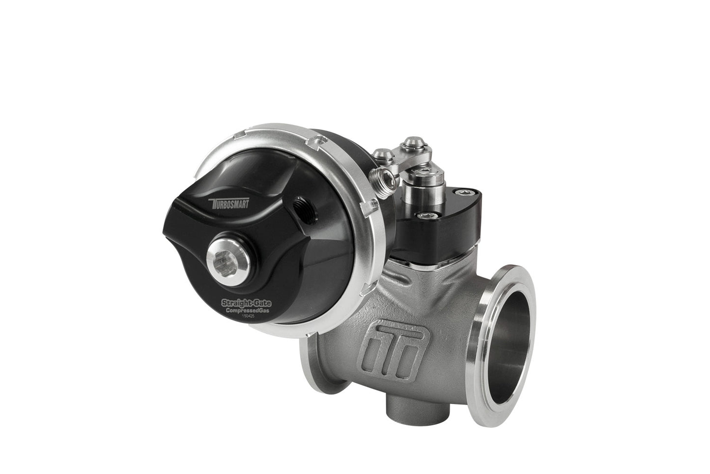 TS-0563-1242 Turbosmart PSG40CG Pneumatic StraightGate40 Compressed Gas 7psi Black