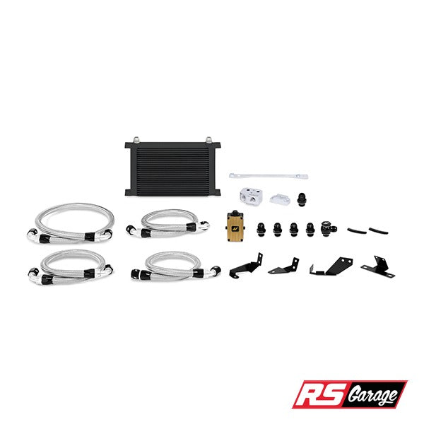 Mishimoto 04-06 Pontiac GTO 5.7L/6.0L Thermostatic Oil Cooler Kit - Black