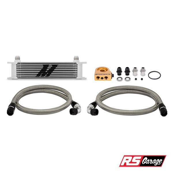 Mishimoto Universal Thermostatic 10 Row Oil Cooler Kit