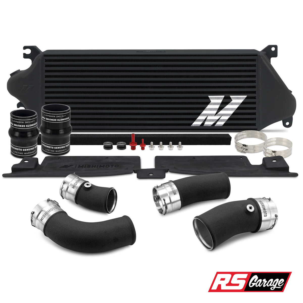 Mishimoto 24+ Tacoma Performance Intercooler Kit - BK Cooler - BK Pipes