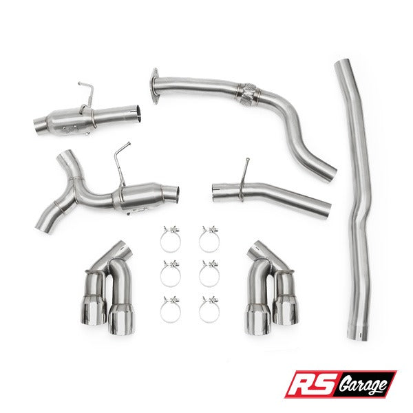 Mishimoto 2016+ Chevrolet Camaro 2.0T Quad Polished Tip Cat-Back Exhaust