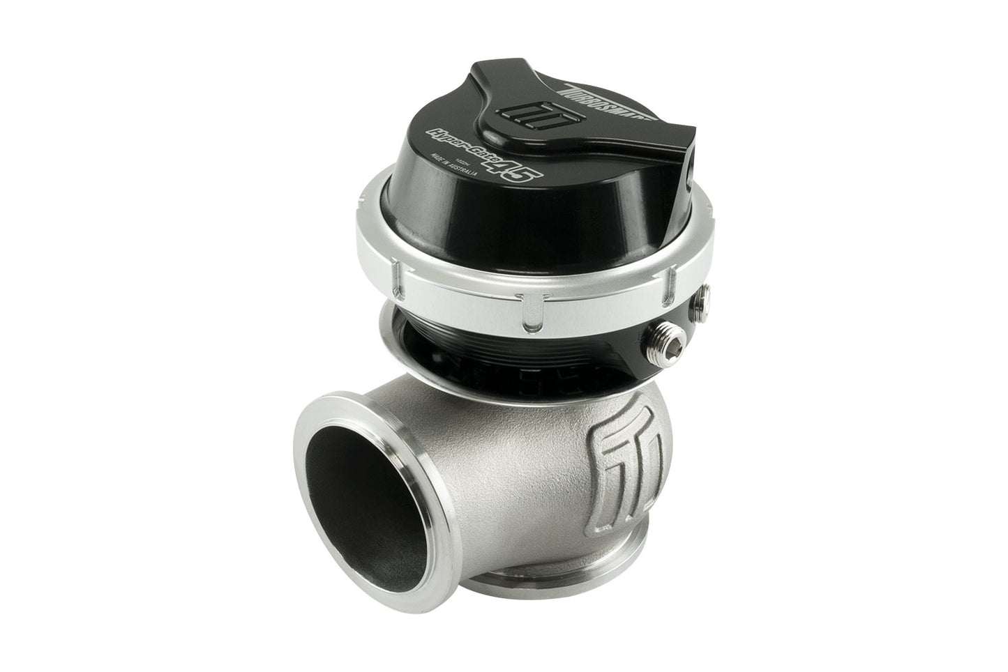 TS-0553-1012 Turbosmart Gen-V WG45 HyperGate Hyper-Gate 45 14psi Black 45mm External Wastegate TS-0553-1012 (Supersedes TS-0506-1041)