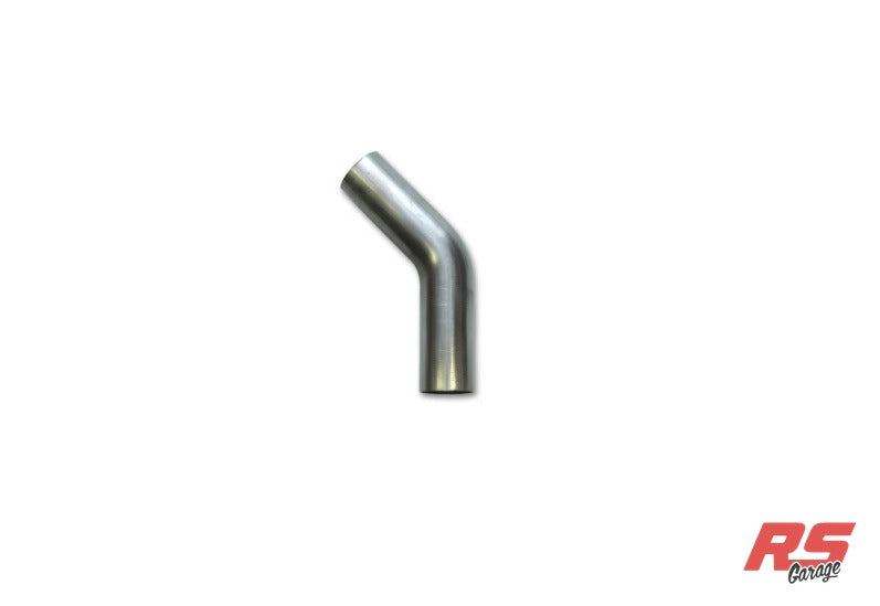 Mandrel Bend, Stainless Steel, 2.5 OD, 16 gauge, 2.5 CLR, 45 Degrees