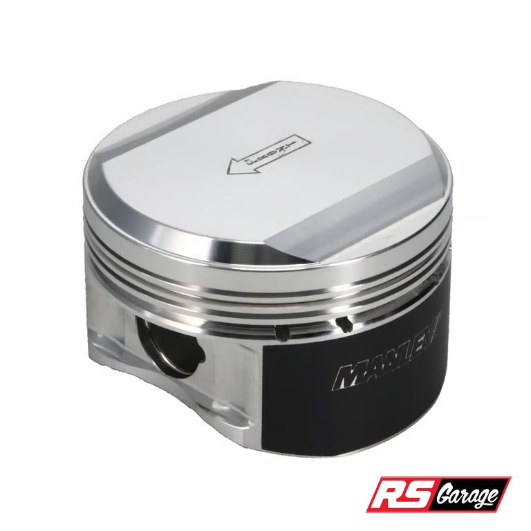 Manley Nissan RB26DETT 86.5mm Bore 9.0 CR +17cc Dome Extreme Duty Piston Set w/ Rings