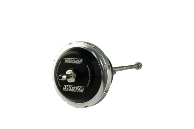 TS-0620-2142 Turbosmart IWG75 Wastegate Actuator 140mm Rod Black 14psi for Borg Warner EFR B1 Twin Scroll Turbo