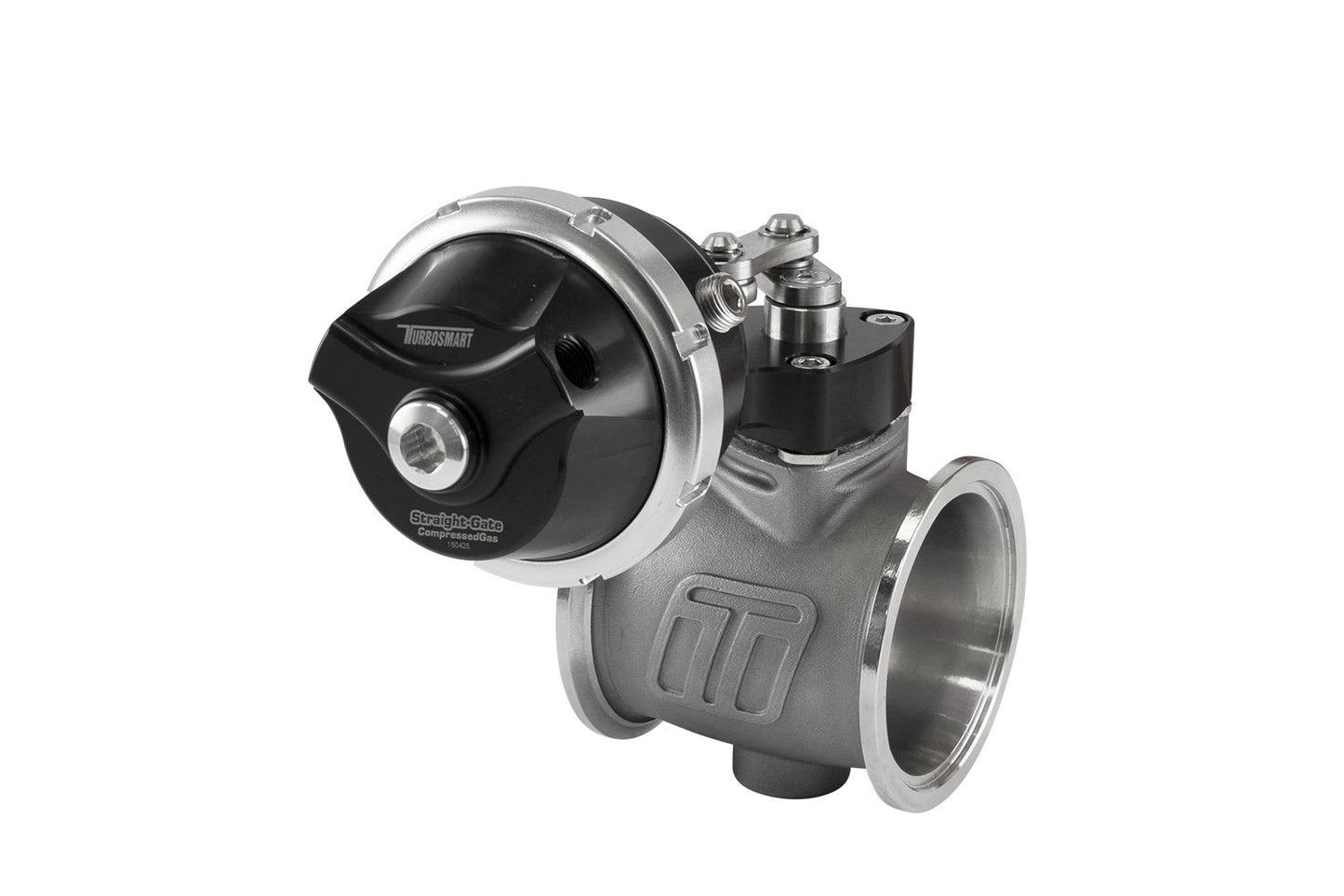 TS-0565-1242 Turbosmart PSG50CG Pneumatic StraightGate50 Compressed Gas 7psi Black