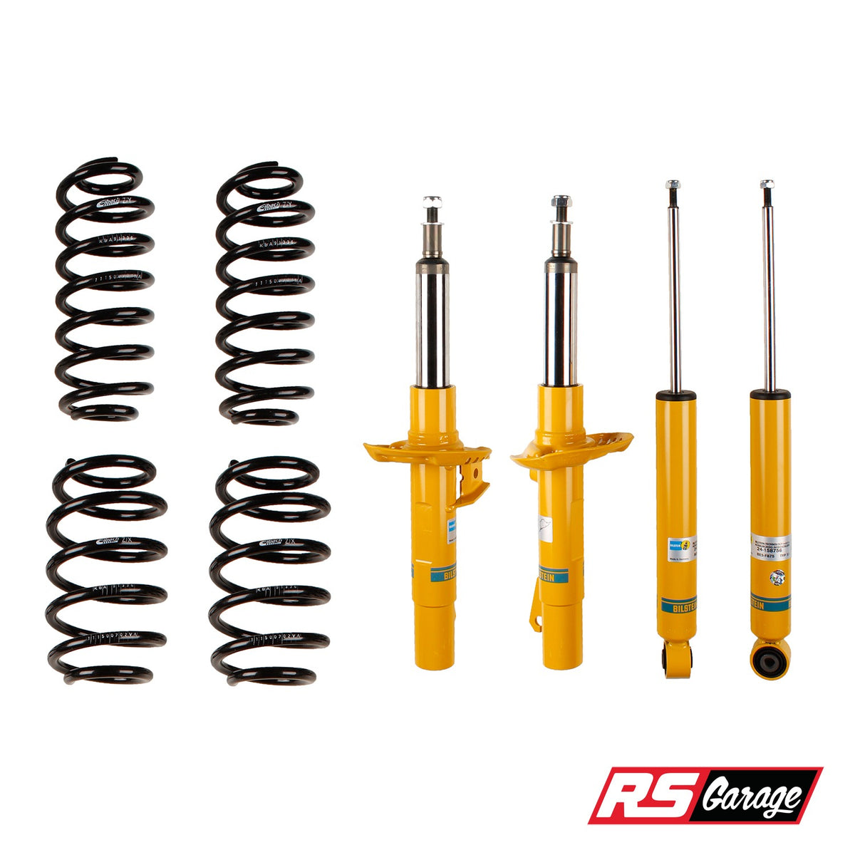 Bilstein B12 2011 Volkswagen Golf TDI Comfortline Wagon Front and Rear Suspension Kit