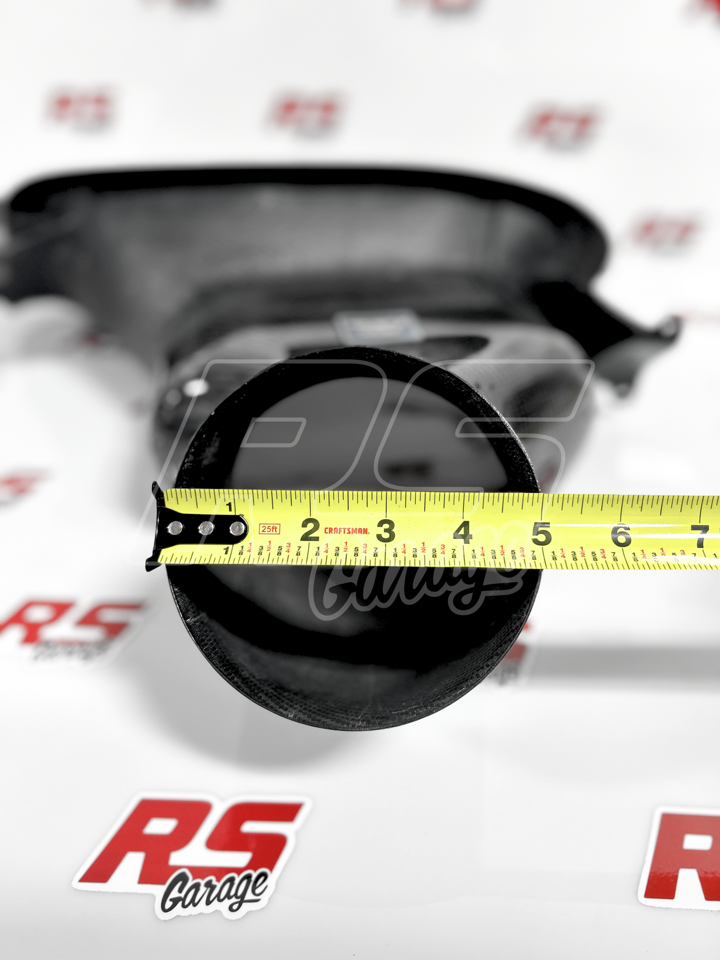 RS Garage Carbon Fiber Headlight Ducts Glossy